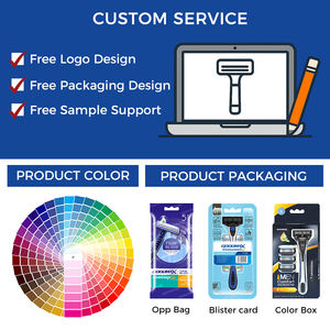 China Professional Manufacturer Custom Shaving <strong>Razor</strong> Personal Care Men Disposable <strong>Safety</strong> Triple <strong>Blade</strong> <strong>Razor</strong> - Product Image 4