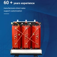 Usine OEM 6.3KV 30kva 10kv 2000kva Transformateurs redresseur de type sec Transformateur de type sec Résine coulée Degré F