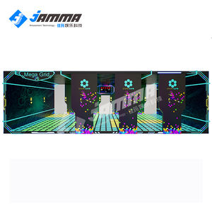 Jeux de sol interactifs populaires 2026 : Jeu de <span class=keywords><strong>marelle</strong></span> à projection, Jeu de sol à grille lumineuse LED, Jeu de sol à détection de pression pour la danse - Product Image 1