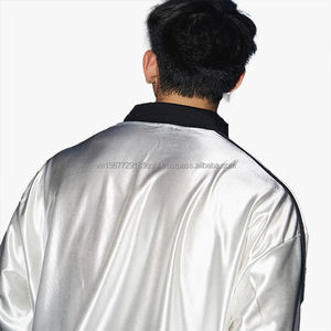 Camiseta Deportiva Vintage con Estampado de Letras y Rayas, Corta, Transpirable, de Secado Rápido, para Hombre y Mujer, Primavera-Otoño, Nueva, Moderna, Holgada, Informal - Product Image 4