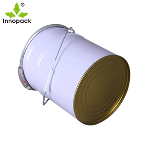 Contenedor de hojalata de alta calidad, anticorrosión y antioxidante, apto para uso alimentario, capacidad de 13 kg, venta directa de fábrica, cubeta metálica de 13 L - Product Image 3