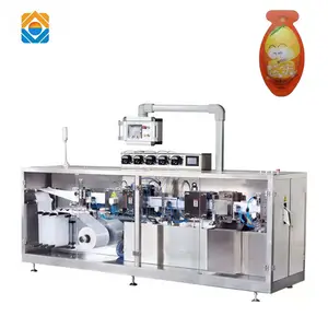 Manufacturing Plant /liquid Filler Most Popular Products /small Automatic Liquid Bottles Filling and Packing Machine Hot Sealing