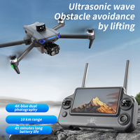 Drone de pêche RC AE30, capacité de charge de 800g (1,76 livres), largage aérien en un clic, livraison surprise d'alliances, lancer d'appâts de pêche