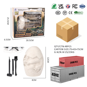 Juego <span class=keywords><strong>de</strong></span> Excavación <span class=keywords><strong>de</strong></span> Fósiles <span class=keywords><strong>de</strong></span> <span class=keywords><strong>Dinosaurios</strong></span>, Juguete Educativo <span class=keywords><strong>de</strong></span> Arqueología y Paleontología, Huevo <span class=keywords><strong>de</strong></span> Dinosaurio para Excavar, Hueso <span class=keywords><strong>de</strong></span> Dinosaurio para Armar - Product Image 6