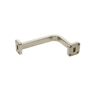 Guide d'ondes plaqué argent 90 ° E-Plane Bend