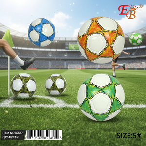 Di alta qualità 5 #330G pallone da calcio 48pc/CS materiale TPU legato termico dimensione 5 per gli sport di squadra Logo di stampa personalizzato - Product Image 3