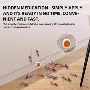 Trampa <span class=keywords><strong>para</strong></span> <span class=keywords><strong>Hormigas</strong></span> Jiechen Red Fire Ants, Eliminador de <span class=keywords><strong>Hormigas</strong></span> Todo en Uno <span class=keywords><strong>para</strong></span> Cocina y Exteriores, Modelo WP14, 10 Piezas - Product Image 3