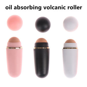 Rouleau absorbant l'excès de sébum en pierre volcanique naturelle, bâtonnet corporel, outil de soin de la peau et de maquillage, nettoyage des pores du visage, vente en gros - Product Image 3