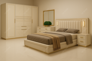 <b>China</b> Matoezzi Solid Wood Modern High Standard Luxury Bedroom Furniture Set with Customization for Whole House - Product Image 4