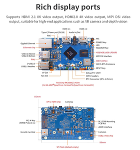 Aismartlink Orange Pi 5 Pro 4 ГБ LPDDR5 RK3588S 8-ядерный 64-битный одноплатный компьютер, декодирование видео 8K, новинка - Product Image 3