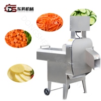 Máquina Automática Eléctrica para Cortar, Rebanar, Picar y Dicer Patatas y Zanahorias, Máquina para Rebanar Frutas como Mango y Manzana