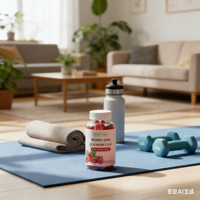 Complément alimentaire en gommes OEM à base d'herbe de blé, de chlorelle, de moringa et de spiruline - Soutient la santé immunitaire, l'énergie et les cheveux
