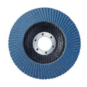 Polishing USA Warehouse Shipping Within 24h 20PCS 4.5" X 7/8" 120 Grit Zirconia Flap Discs For Polishing