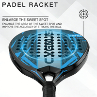 Raquette de tennis en fibre de carbone 12K de haute qualité |   Raquette de beach tennis légère de 16 mm |   Formation OEM ODM Personnalisée