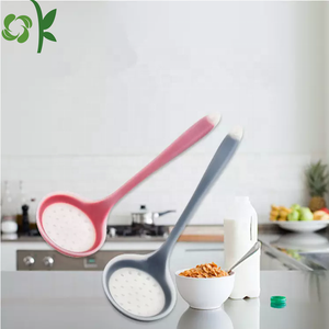 OKSILICONE vendita calda pasticceria utensili da cucina Silicone scolapasta paletta resistente al calore a prova di scottatura <span class=keywords><strong>per</strong></span> pentola calda - Product Image 1