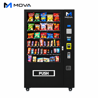 Großer Snack-Automat mit Tastatur und 10 Fächern für den gewerblichen Einsatz