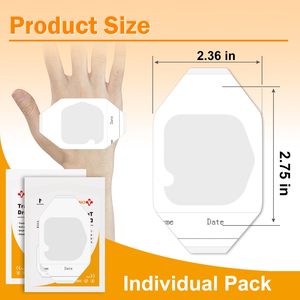 Parche Adhesivo Transparente Impermeable para Uso Médico, Cubierta Protectora de Película Transparente, Cinta para Ducha, Parches para Tatuajes y Heridas - Product Image 2