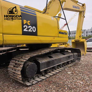 Excavateur PC220-7 Komatsu d'occasion en bon état Original Japan Komatsu avec composants du moteur central Modèles PC78 PC60 Mini - Product Image 3