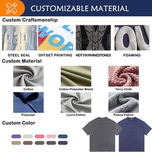 Venta al por mayor, gran oferta: Camiseta unisex de alta calidad, 350 g/m², holgada, personalizada, 100% algodón, tejida, antiarrugas, con hombros caídos, lisa. - Product Image 5