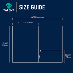 Dossier de présentation en papier mat imprimé sur mesure avec poche, logo et vernis sélectif UV pour documents de bureau - Product Image 3