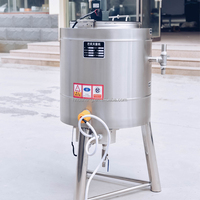 Machine à pasteuriser le lait en acier inoxydable 304, réservoir de 20 litres, bon prix