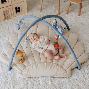 Faltbare <span class=keywords><strong>Baby</strong></span>-Spielmatte aus Baumwolle für Krabbelnde Säuglinge und Kleinkinder - Product Image 2