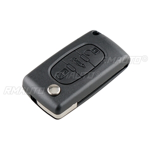 Coque de clé plip 3 boutons avec lame pour Citroën Berlingo et Peugeot - Product Image 6