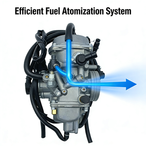 Carburador de Repuesto para <span class=keywords><strong>Honda</strong></span> TRX650 <span class=keywords><strong>Rincon</strong></span> <span class=keywords><strong>650</strong></span> FA/FGA 2003-2005 ATV - 16100-HN8-013 PD32J Pieza de Sistema de Combustible de Alta Calidad - Product Image 2