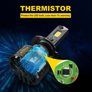 Bombilla LED de Alta Potencia NAOEVO de 140W para Autos X5/A3/A4/Matiz, H4/H7/H11, 16800 Lúmenes, 6500K, <span class=keywords><strong>IP68</strong></span> Impermeable - Product Image 6