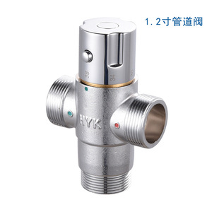 Robinet thermostatique 4 6 1 pouce, à énergie solaire, pour mélange d'eau chaude et froide, pour chauffe-eau de cuisine, installation facile - Product Image 4