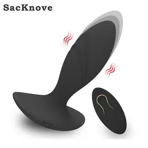 SacKnove 2110HB男性家用脉冲振动肛门前列腺按摩器无线遥控g点性玩具前列腺按摩工具