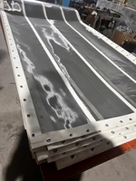 Tamis vibrant en treillis métallique ondulé en acier inoxydable de l'usine d'Anping pour le criblage des minerais de carrière et la séparation du sable, des pierres et des grains