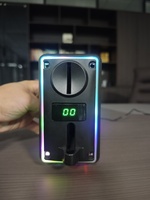 Accepteur de pièces multi-monnaies S-802D, sélecteur de pièces en plastique avec lumière LED pour machine de jeu d'arcade et distributeur automatique