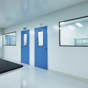 안시디 GMP 표준 이중 강화 유리 매립형 관찰창 맞춤형 크기 클린룸 창문 - Product Image 1