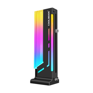 Coolmoon Gpu Holder 30kg Aluminum Argb Stand For Pc <b>Graphics</b> <b>Card</b> Support - Product Image 2