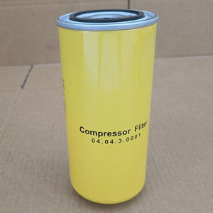 Manny Screw Compressor Spare Parts Oil Filter 04.04.3.0001 Replacement Filter Factory - Product Image 3