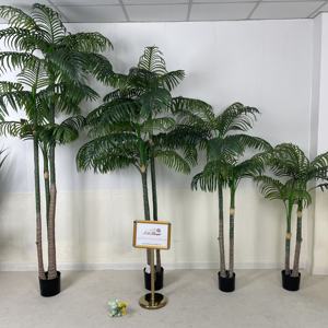 Plantes artificielles D302, palmiers bananiers voyageurs, plantes artificielles décoratives d'intérieur, décoration de maison, hôtel, jardin - Product Image 5