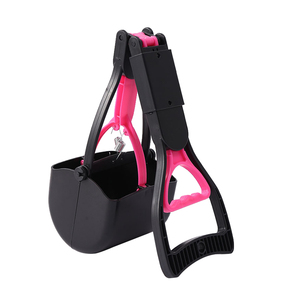 Recogedor de excrementos portátil con bolsa de basura de plástico reutilizable Nuevo diseño para la limpieza al aire libre de perros y gatos - Product Image 5