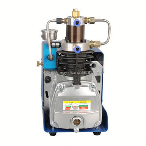 Pompe à air électrique monocylindre compacte 30MPA haute pression refroidie par eau avec réservoir 80L et composant moteur intelligent pour gonflage - Product Image 2