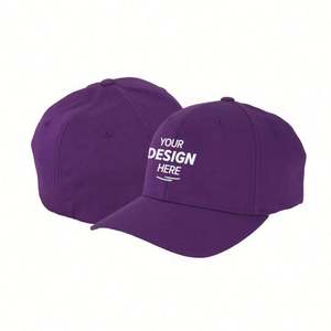 Gorra de béisbol personalizada unisex Diseño deportivo y dobby Sombrero de papá de algodón sólido-Gorras lavables de ajuste flexible - Product Image 1