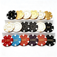 Jetons de poker sans valeur nominale, personnalisables avec logo, jetons de casino vierges, livraison rapide, échantillon disponible, achat en gros, directement de l'usine
