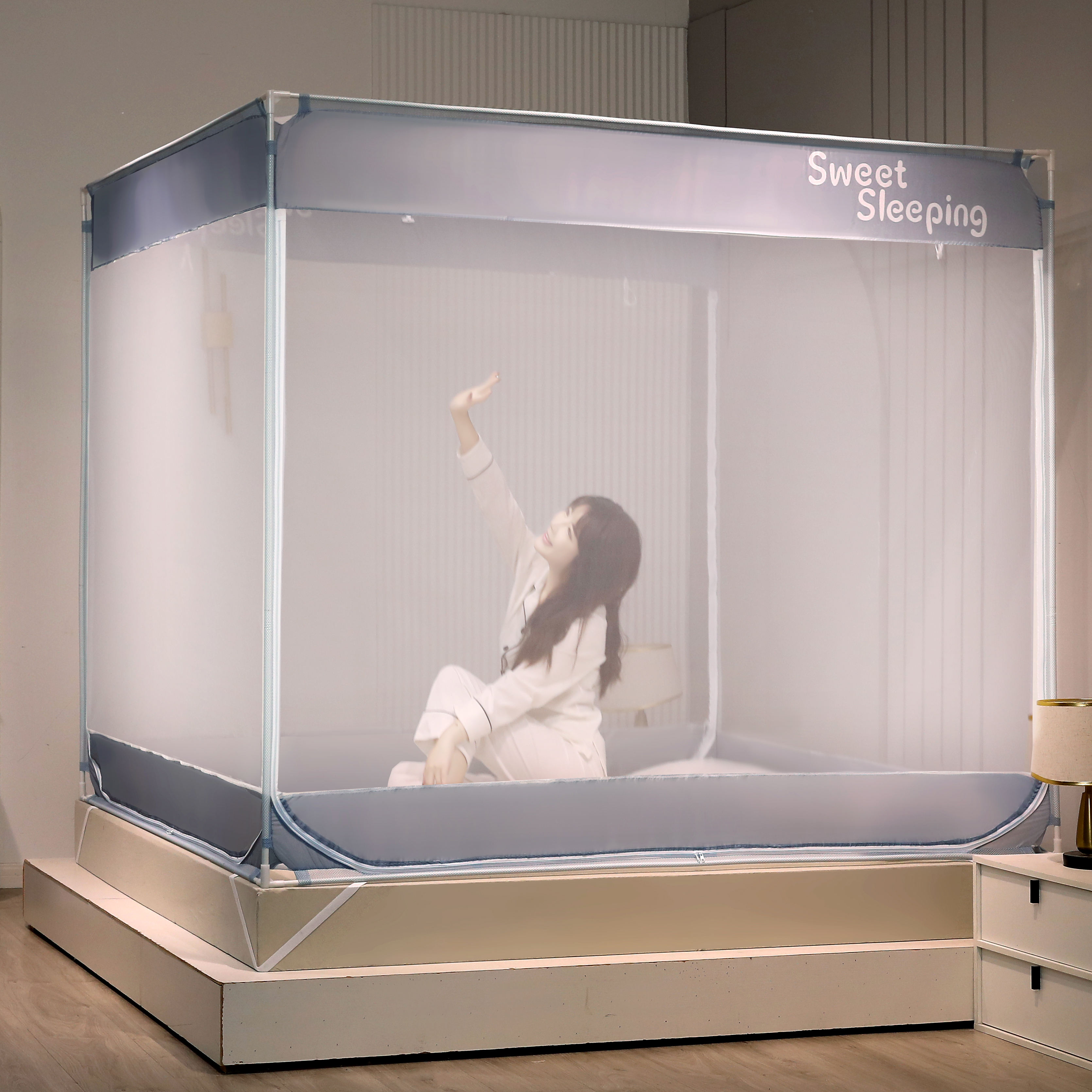 Café nordique double porte