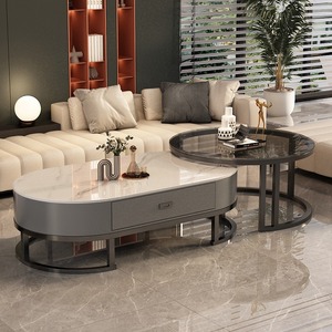 <span class=keywords><strong>Table</strong></span> basse pliable minimaliste haut <span class=keywords><strong>de</strong></span> gamme en pierre, petite <span class=keywords><strong>table</strong></span> à thé simple pour appartement <span class=keywords><strong>de</strong></span> luxe ou salon - Product Image 4
