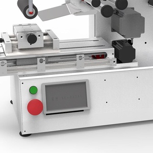 Small Semi-Automatic Flat Surface Labeling Machine High Flat/Concave/Arc Surface Label Applicator - Product Image 4