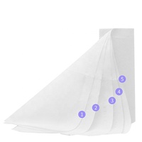 Papier toilette industriel très doux, de haute qualité, personnalisé, sans noyau, application chinoise