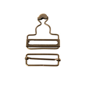 The Second Button Gourd Shape Alloy Buckle Plated Classic Style For Garment Accessories - Product Image 2