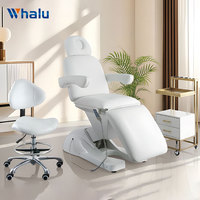 Table de massage électrique professionnelle pour salon de beauté, lit de spa esthétique pour soins du visage
