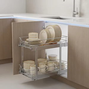 Étagère à épices multifonctionnelle moderne en métal antirouille à 2 niveaux, robuste, pour comptoir <span class=keywords><strong>de</strong></span> <span class=keywords><strong>cuisine</strong></span>, <span class=keywords><strong>plan</strong></span> <span class=keywords><strong>de</strong></span> <span class=keywords><strong>travail</strong></span>, armoire d'angle - Product Image 1