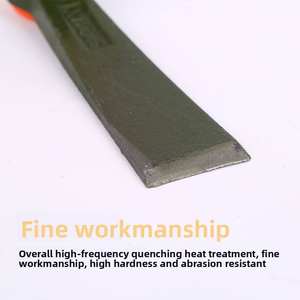 Pioche à double tête professionnelle, tête en acier, manche en bois, outil <span class=keywords><strong>de</strong></span> <span class=keywords><strong>jardinage</strong></span> pour le désherbage, l'élimination des racines et le travail du sol - Product Image 4