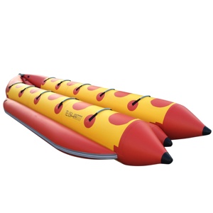 Venta directa de fábrica de 12 personas inflable Barco de plátano PVC barco - Product Image 1